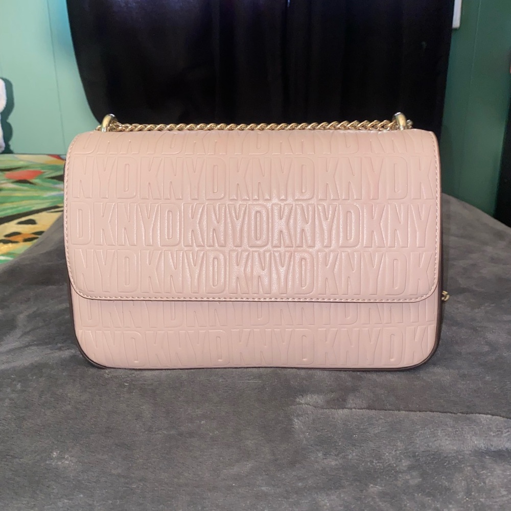 DKNY pink crossbody bag